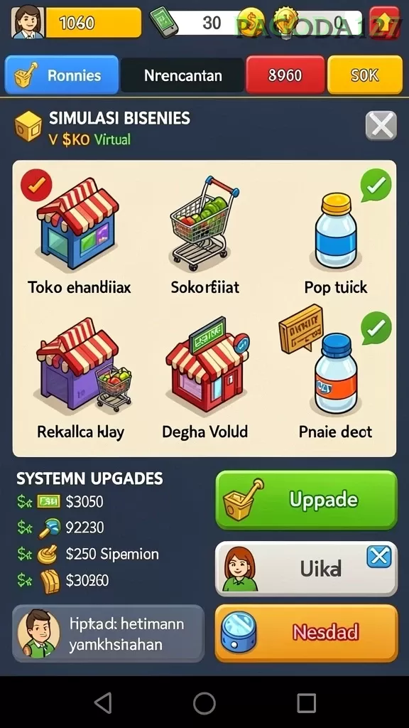 Galeri pratinjau visual pagoda127 build APK resmi terbaru